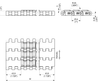 ULF HFS USPM Series dimension drawing (without tracking guide) — Regina Conveyor Catalogue p239