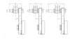 Chiaravalli CHT® Rotating Chain Tensioner CHT-TGE — dimensioned drawing (letters as in the table)