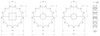 Machined Double Row Split Drive and Idler Sprockets — 2556 Series dimension drawing — Regina Conveyor Catalogue p268