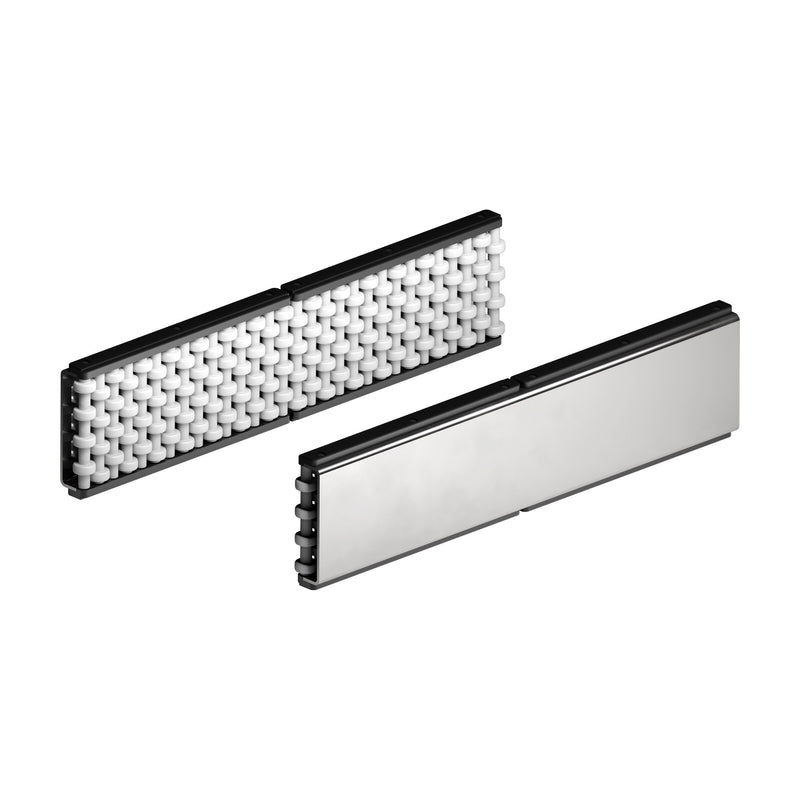 Tecom Roller Side Guide with Round Rollers (quadruple type, rectilinear) — Part 1501