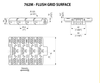 UP 762M Series dimension drawing — Regina Conveyor Catalogue p257