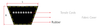Chiaravalli CHB® Wrapped Classical Section V-Belt — section profile (W × H) and construction